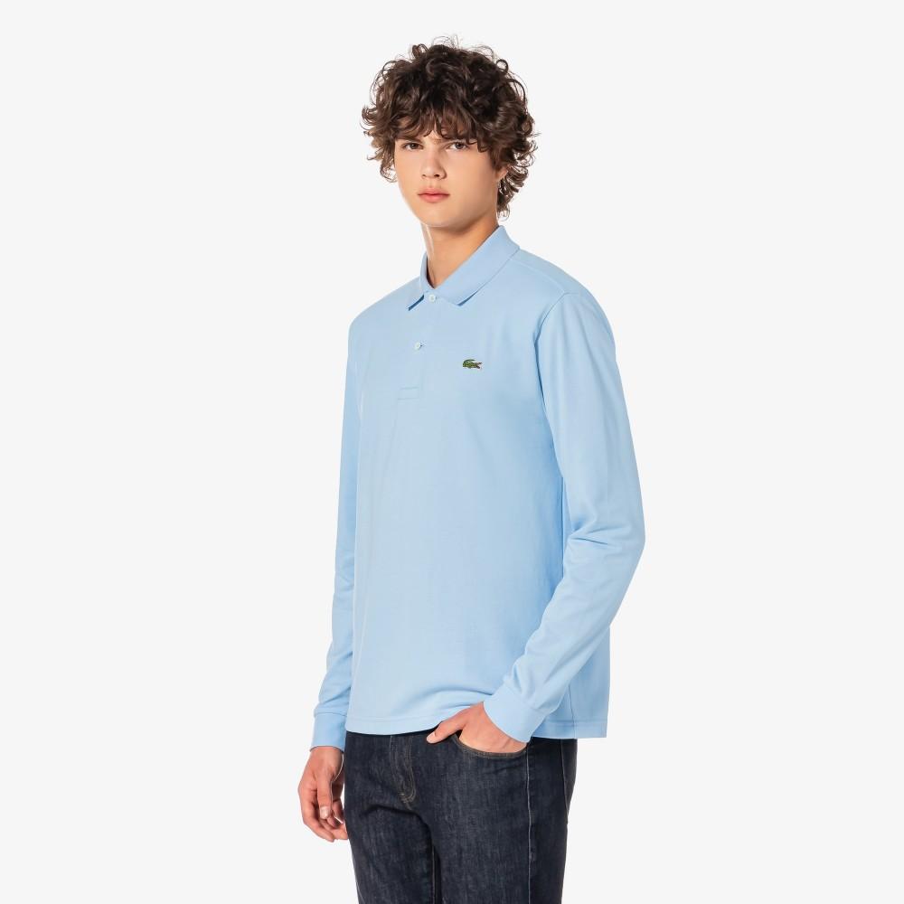 [Lacoste] Men's French Regular Fit Long Sleeve Basic Polo Shirt PH732E-55NHBP