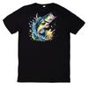 T-Shirt Lustiges Angler Fisch Motiv