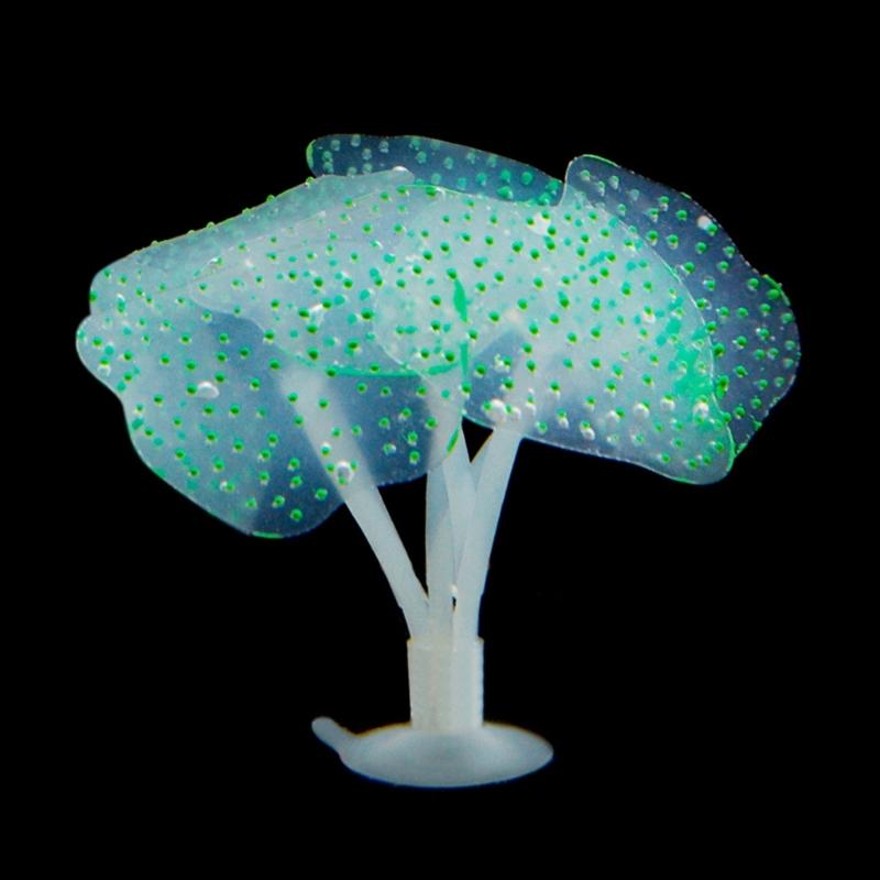 

Aquarium Colorful Soft Coral Art Craft- Creature Terrarium Habitat Aquarium Underwater Artificial Plant
