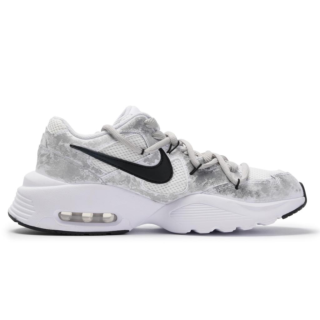 Nike Air Max Fusion Leather Slip Resistant Low top Casual Running Shoes Unisex Gray CJ1670-102(Team2058-S-BOX)