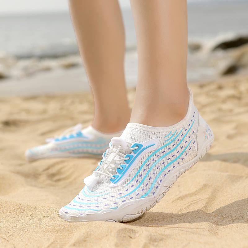 Swimming Aqua Shoes Quick Dry Water Sports Shoes Wading Sneakers Unisex Light Breathable Barefoot Beach Shoes for Surfing Fishing Kayaking
