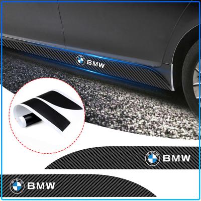 2 Stück Carbon Auto Tür Seitenleiste Schweller Streifen Aufkleber Kratzfest Umbau Aufkleber Für M Performance 1 3 5 7 Serie M3 M4 M5 M6 X1 X3 X5 X6 X7 E30 E3