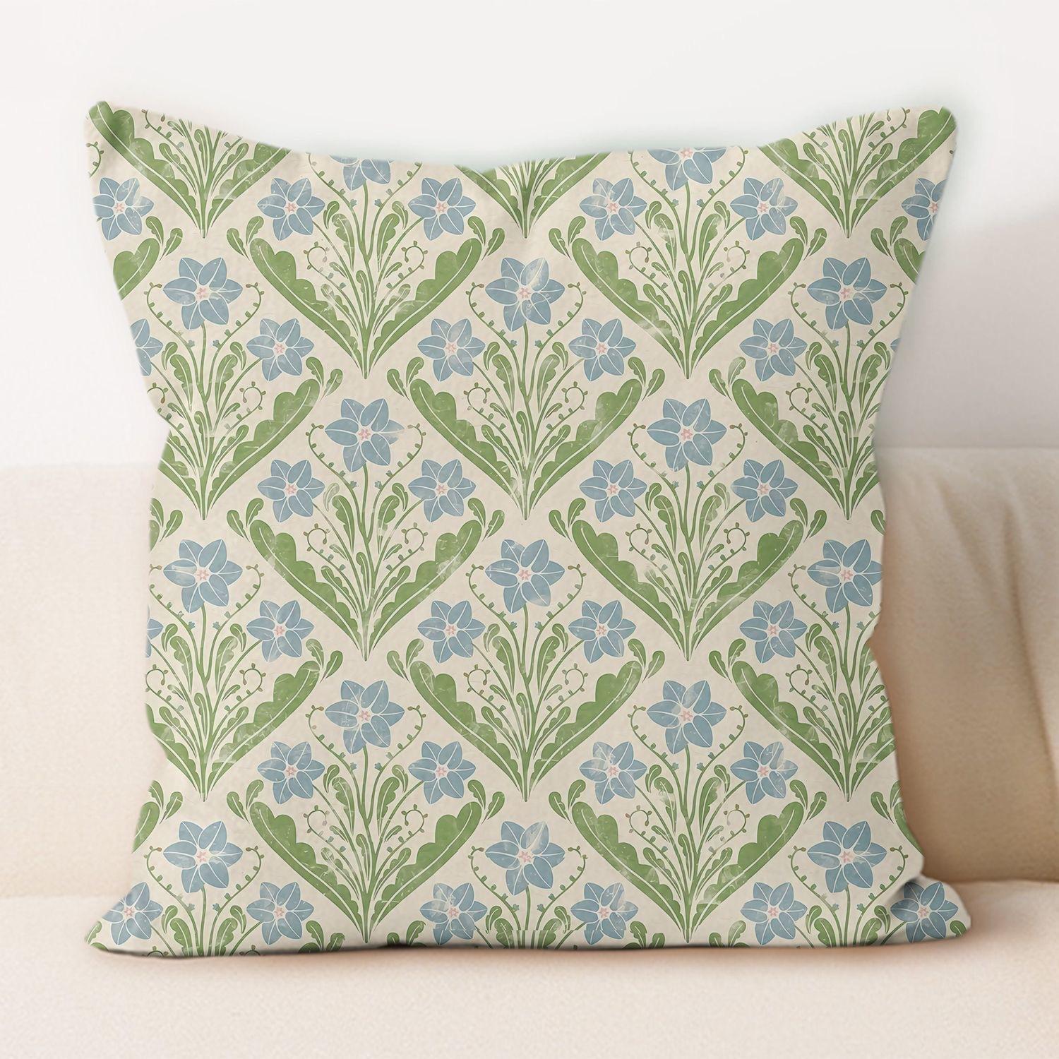 

Classical Home Square Sofa Ornament Home Pillow Car Office Pattern Cushion Waist Pillow Cover Premium Durable Quality 45 * 45Cm