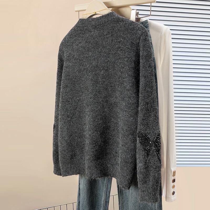 Women's Butterfly Pattern Knit Cardigan