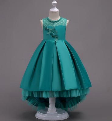 Children's Girls Princess Dresses Dresses Children's Wedding Evening Gowns Tail Halloween Dresses Party and Banquet Dresses
