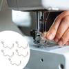 5Pcs Sewing Machine Finger Guard Metal Practical Universal Fit Accessory Enhanced Security for Industrial Sewing Machine Sewer