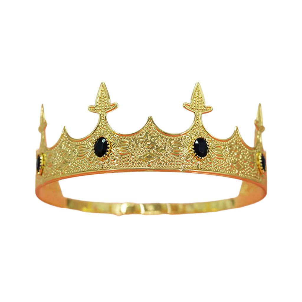 Elegantes Herren-Kopfschmuck-Diadem-Krone-Haarband für Cosplay und besondere Anlass-Themenveranstaltung-Verkleidung-Haarband