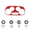 Hcilloend Carbon Fiber Air Conditioning Switch Panel Cover for New Fiat 500 Air Vent Switch Car Vent Switch Easy Interior Custom Carbon Fiber Look