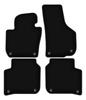 BASIC Black Velour Floor Mats For: Skoda Superb II Sedan, Station Wagon (2008-2015)
