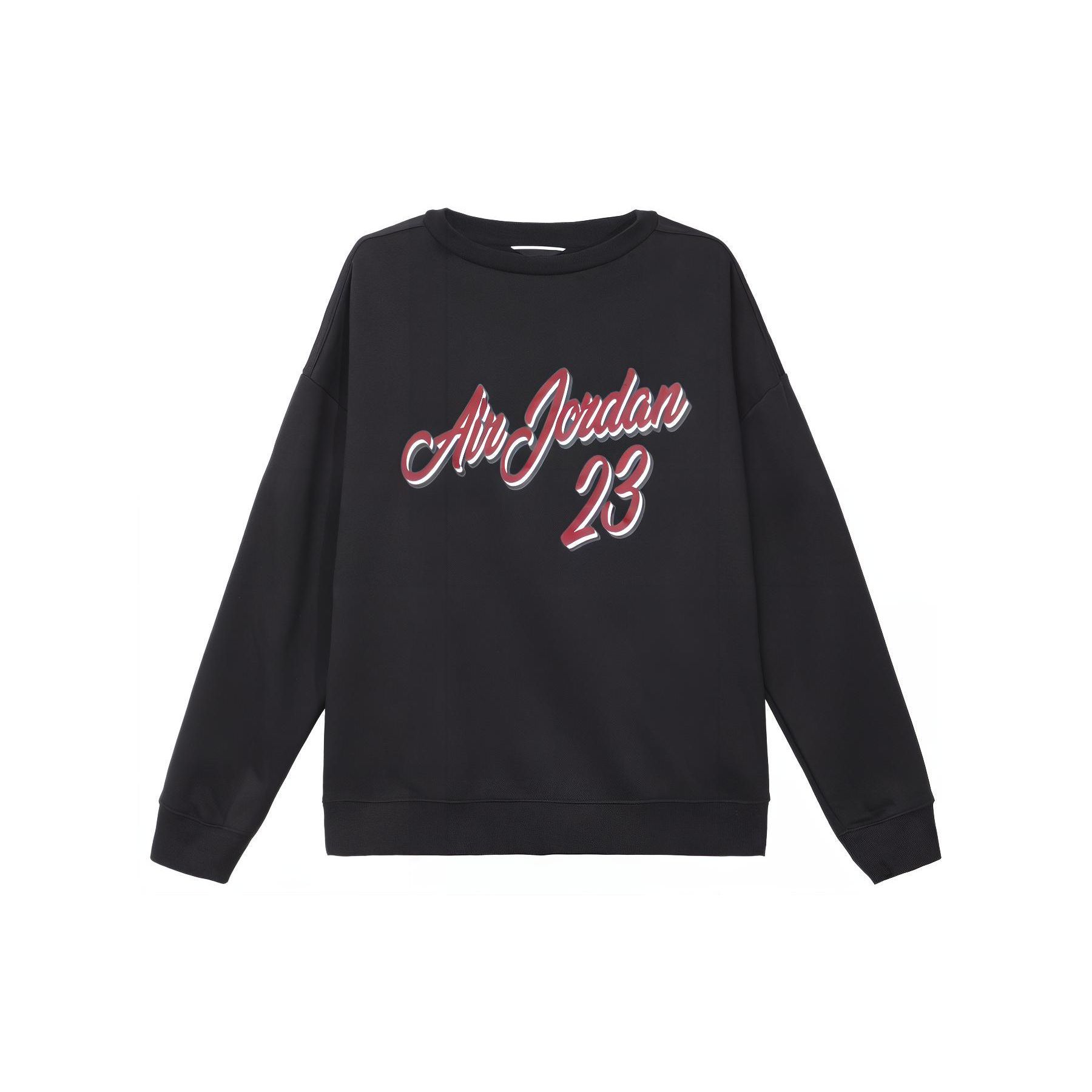 

Мужской флисовый свитшот с круглым вырезом Jordan Remastered, черный CT6283-010 M