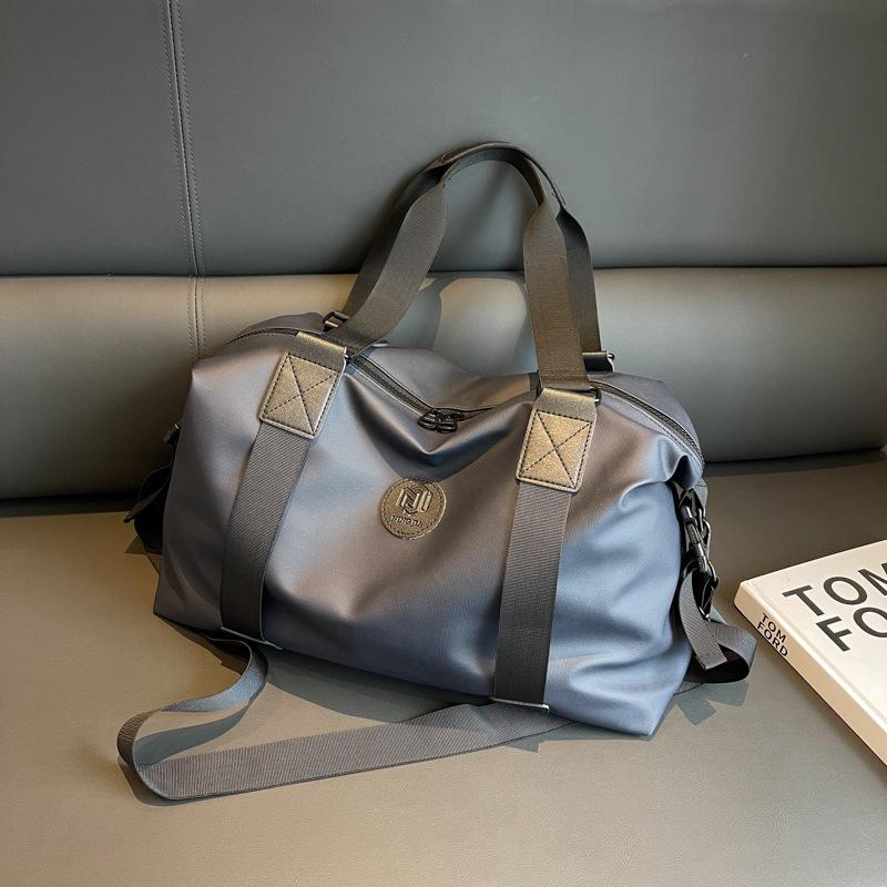 Women's Short Trip Portable Handbag: Large Capacity Korean Style Sports & Fitness Luggage Bag