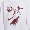 Nike As W Nsw Ls Tee Vday Os Round Neck Pullover Long Sleeve Drop Shoulder T-Shirt Women tops IH7696-100