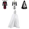 Halloween Knights Templar Outfit With Polyester Fabric And Split Design For Stage Shows