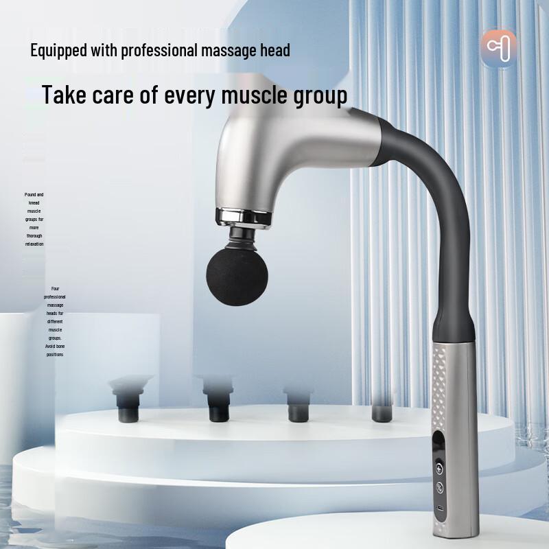 

Angled Head Multi-functional Electric Massage Gun