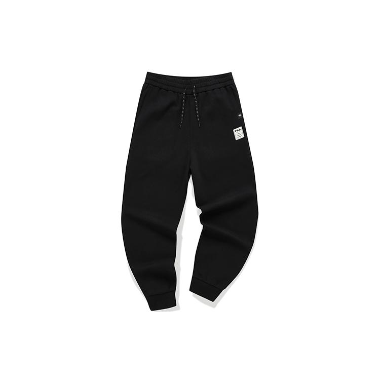 

New Mihara Yasuhiro X FILA MIHARA YASUHIRO Collaboration Collection Knitted Sweatpants Men s Jet Black F11M143605F-BK XL
