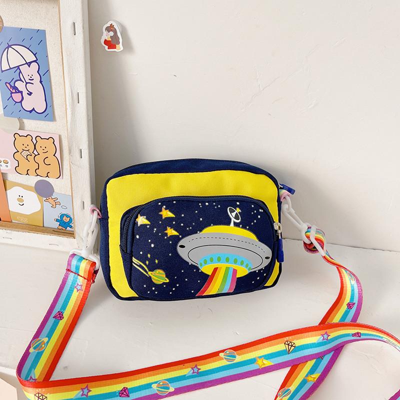Childrens Cartoon Unicorn Crossbody Bag With Breathable Nylon For School And Daycare Use