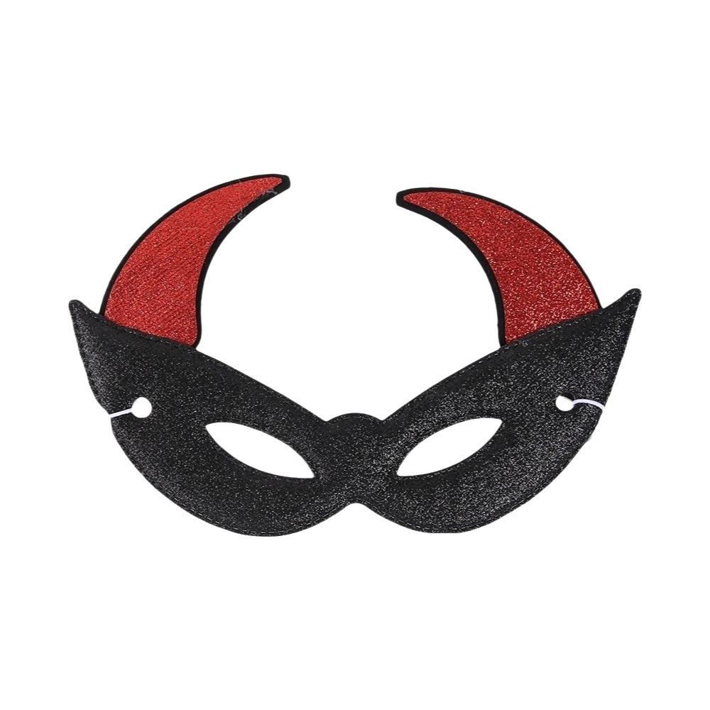 Bat Half-Face Mask Spider Halloween Festival Party Mask Novelty Masquerade Mask Rave Celebration