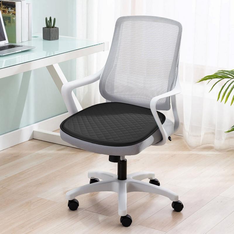 3D Summer Cooling Ice Silk Seat Cover Universal Gel Seat For Car Office Breathable Cushion Mat Car Pad Auto Interior Accessories