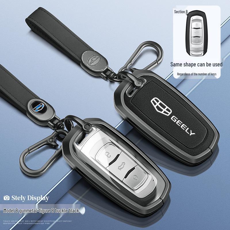 Key Case for Geely Models: Binrui, Icon, Xingrui, GS, Binyue Pro, Xingyue, LGL, Boyue, Cool, Emgrand, Vision X6