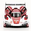 Bburago Escala Porsche 963 2024 24 Horas de Le Mans Corrida de Resistência Inscrição Modelo de Carro Diecast 1/24 #6 Vermelho/Branco / 18-28042