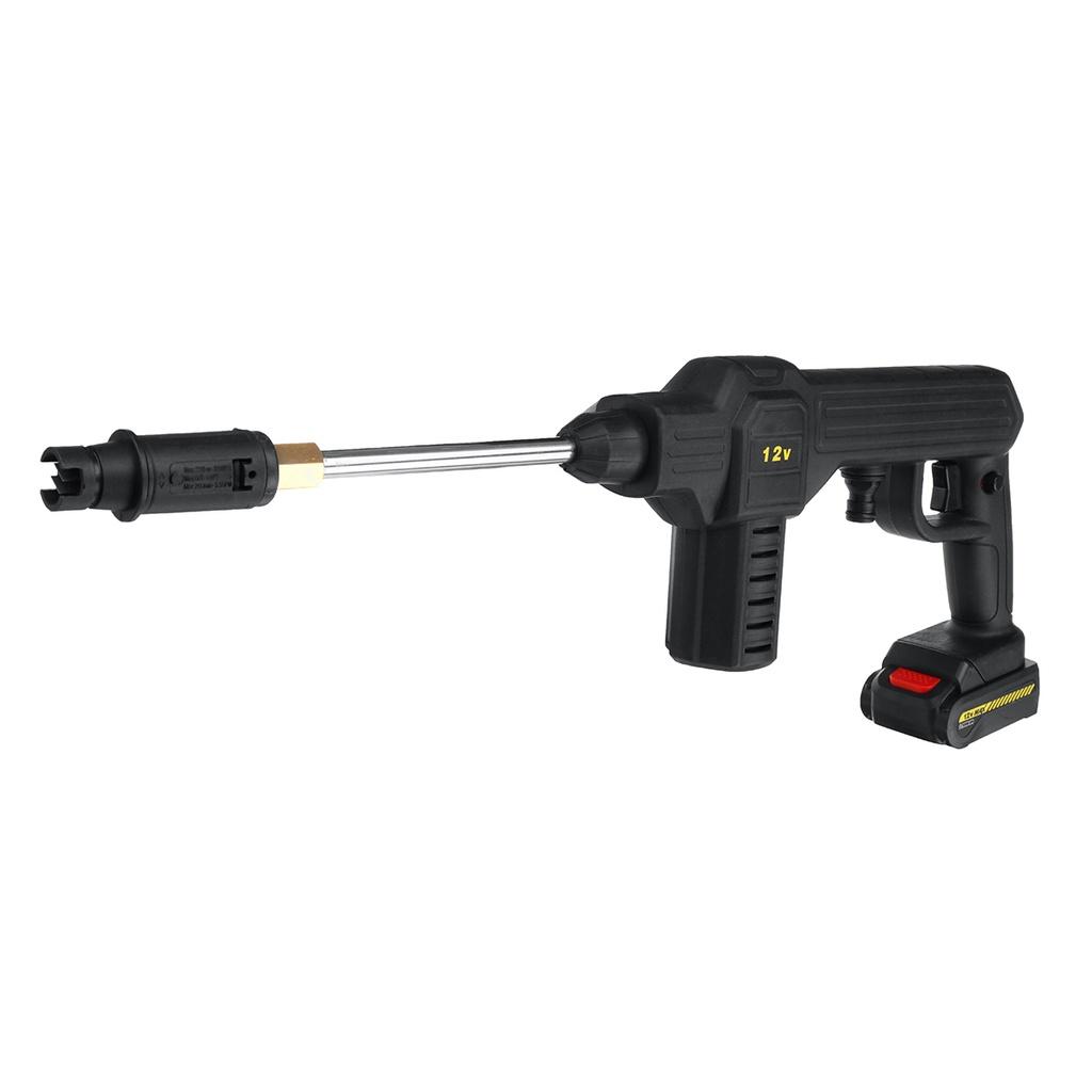 Handheld High Pressure Cordless Car Washer 160W 12V Spray Washer Powerful Water Cleaner Garden Water Jet With 1/2PC Battery