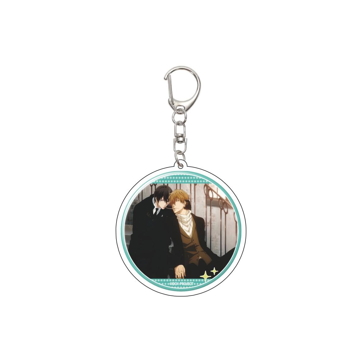 

55MM Anime Dakaretai Otoko 1 i ni Odosarete Imasu Keychain Azumaya Junta Key Chain Acrylic Model Plate Christmas Gifts 55mm