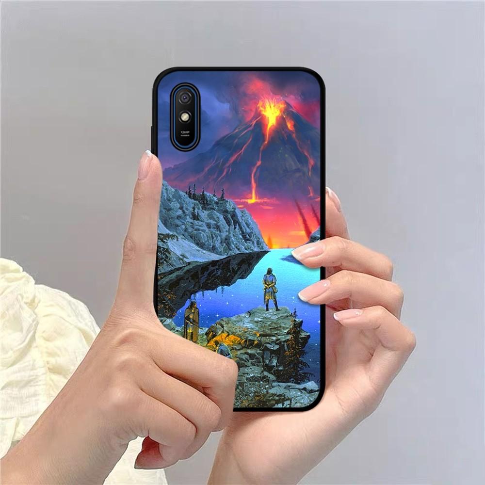 L-Lord-Of The-Rings Phone Case For Redmi 5 6 7 8 9 10 Plus Pro 6 7 8 9 A GO K20 K30 K40 Pro Plus F3 Fundas