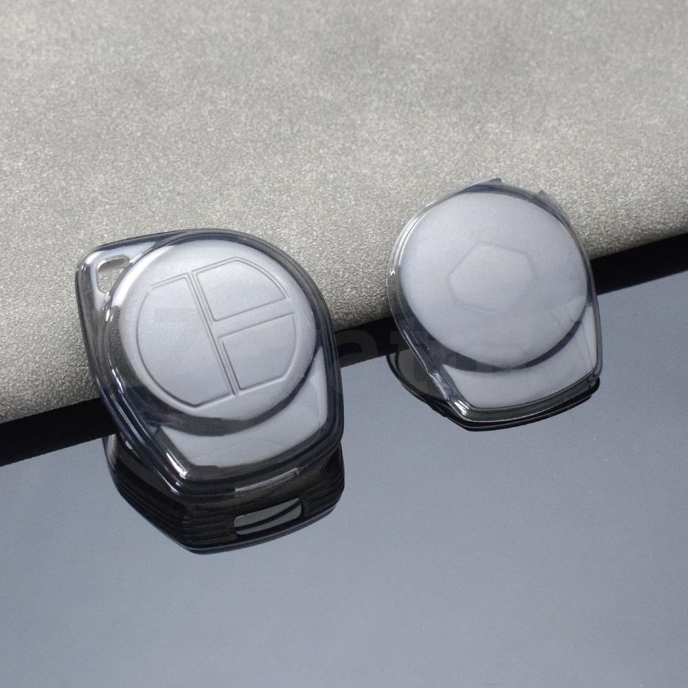Auto Car Remote Key Case Gun Grey Tpu Shell Fob Holder For Suzuki Swift Sx4 Liana Aerio Jimny Samurai Amagatarai Grand Vitara