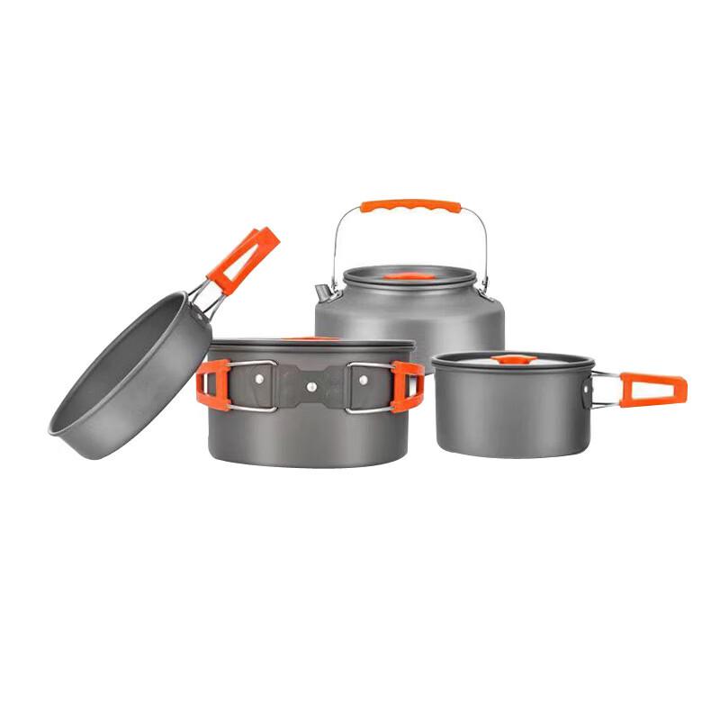 Portable Aluminum Outdoor Cookware Set