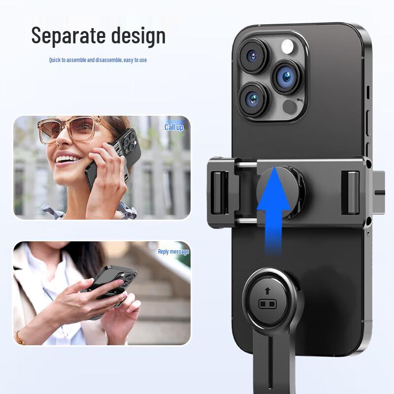F01 Handheld 360-Grad-Drehbarer Selfie-Stick-Stabilisator