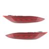 A16P-Rear LED Brake Light Reflector Tail Lamp For Honda Vezel HR-V HRV 2015- Dynamic Sequential Turn Signals