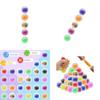 Squeeze Ball 35mm Funny Squeezable Sensory Toy For Kid Adult Stocking Fillers X3UC