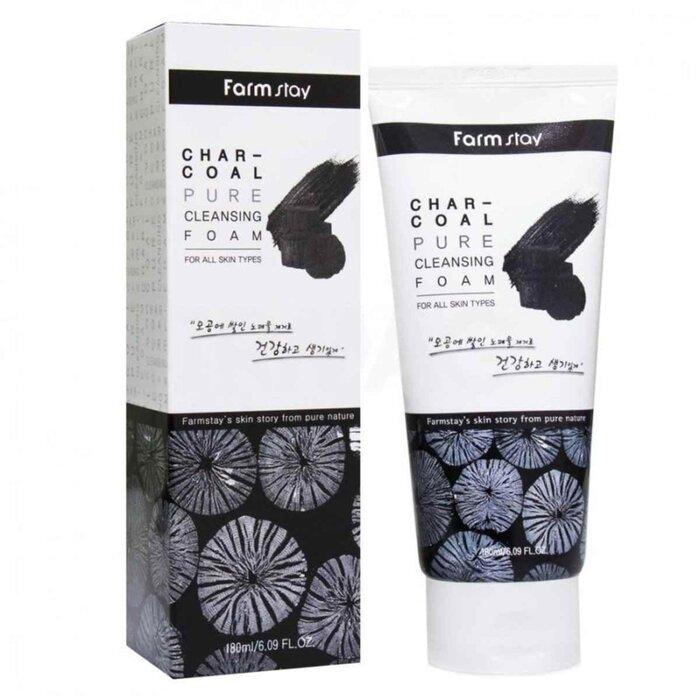 

FARM STAY CHARCOAL PURE CLEANSING FOAM