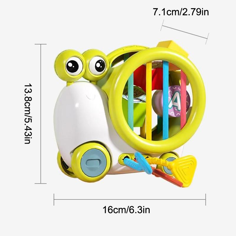 Activity Cube Baby Toys Montessori Learning Sensory Educational Toys For Toddlers 18-48 Months Educational Learning Activities