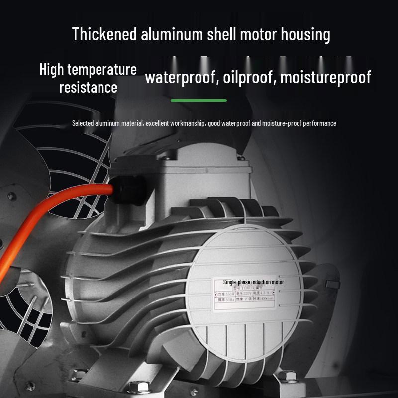 304 Stainless Steel High-Temp Resistant 220V/380V Waterproof Anti-Corrosion Industrial Axial Ventilation Fan