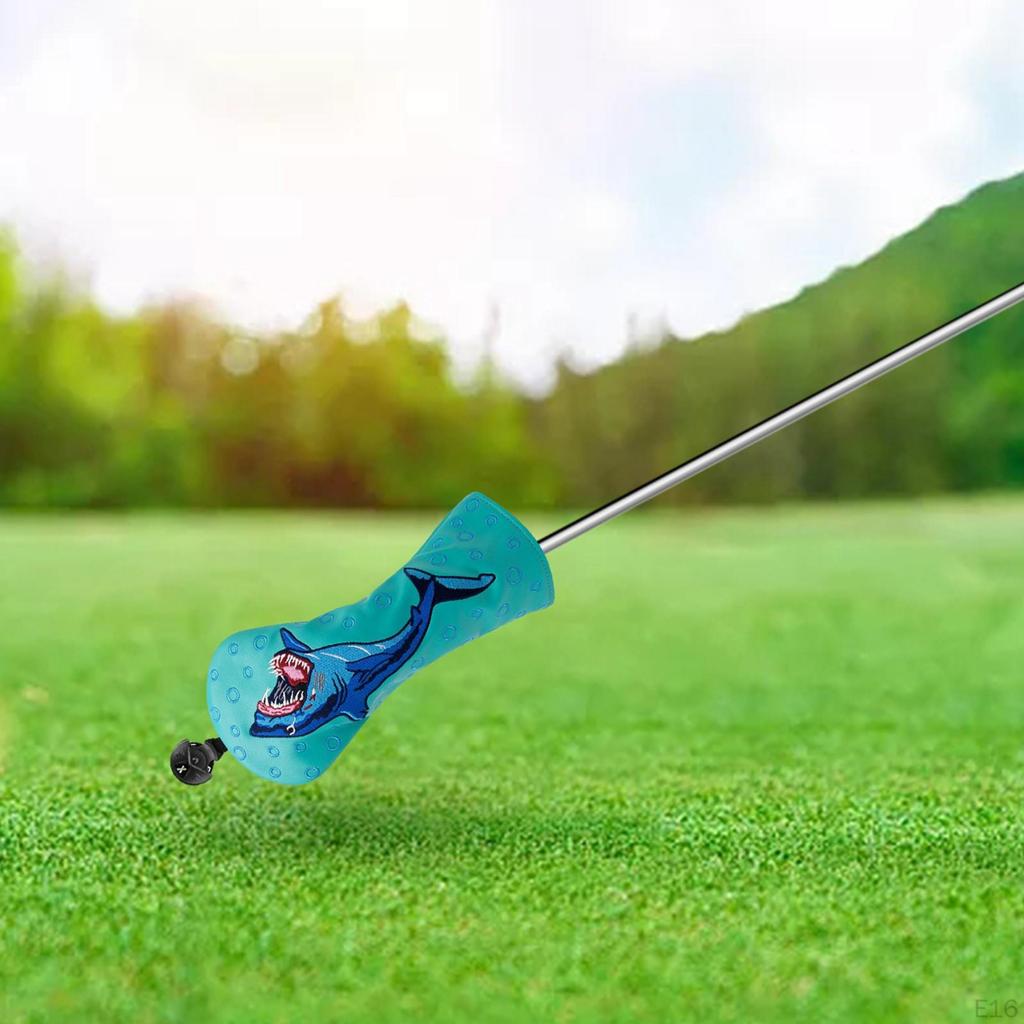 Fashion Golf Club Head Cover Interchangeable No. Tag Waterproof Case Fleece 3 5 UT Headcover Men