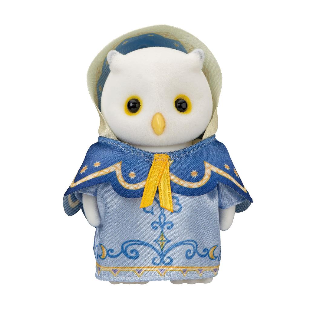 Epoch Sylvanian Families Calico Critters Little Tales Collection Owl's Star-Viewing House LT-01 ST Mark Certified Dollhouse Toy Ages 3+