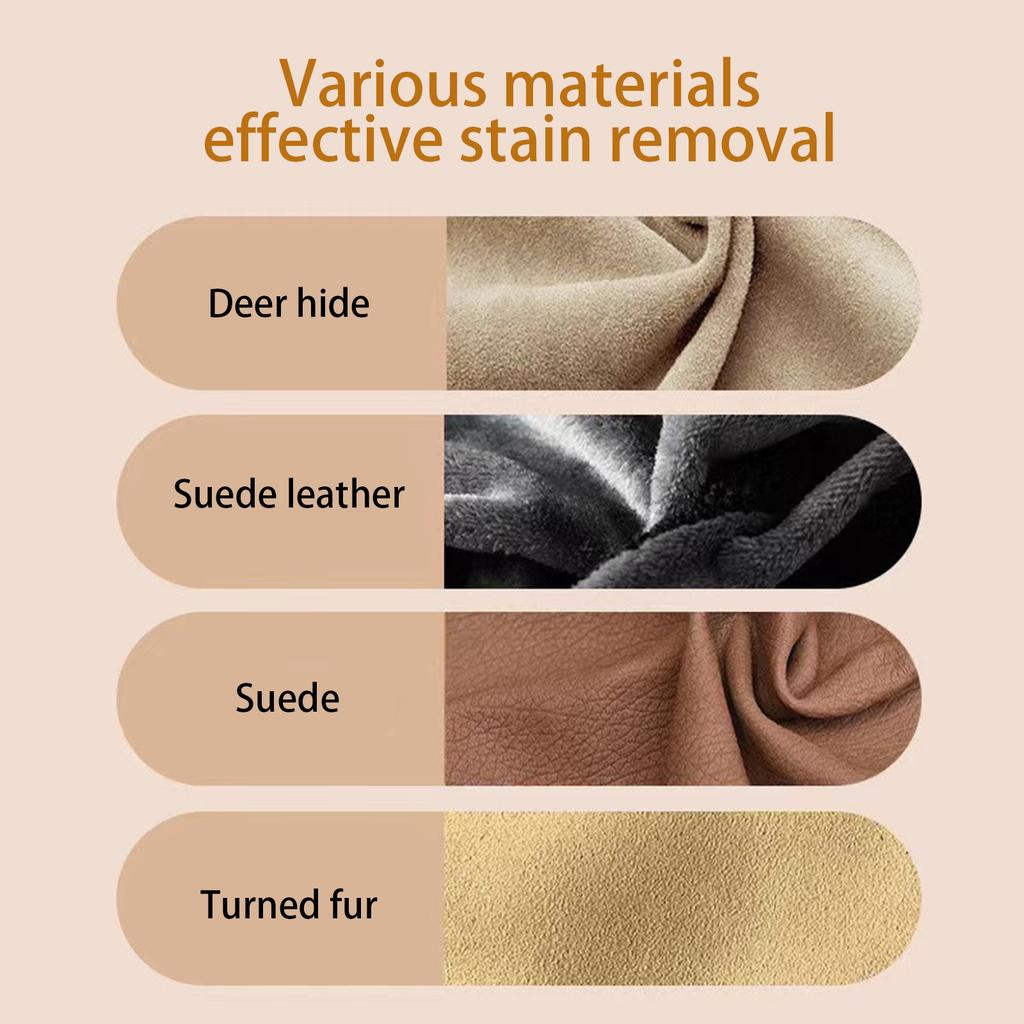 Suede Shoe Brush And Eraser,Suede Brush And Eraser, Soft Suede Shoe Brush Cleaner, Suede Cleaning Brush For Shoes, Bags, Jacket, Purse, Sofa With Wood