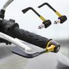 Handlebar Lever Guard 2pcs Clutch Lever Protector Guards Aluminum Clutch Brake End Handguards Brake Protector For Motorbike
