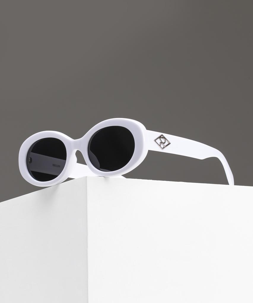 Likkeullou Rc Cream No.1 White Sunglasses
