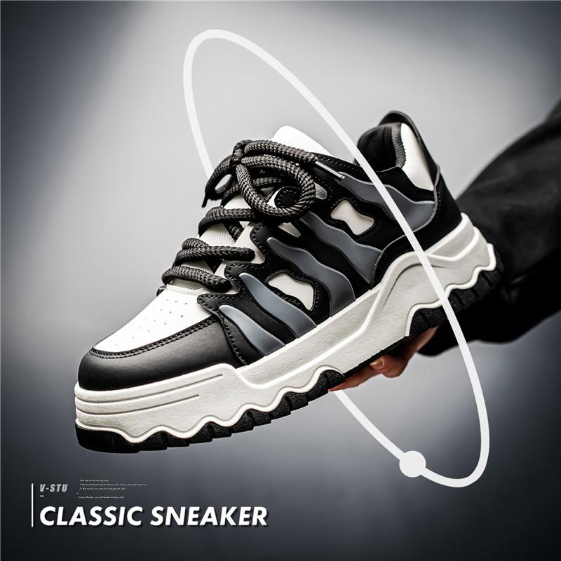 39-45 Fashion White Classic Sneakers Men Shoes Tenis Masculino Platform Board Shoes for Boy Luxus Designer Shoes Free Shipping