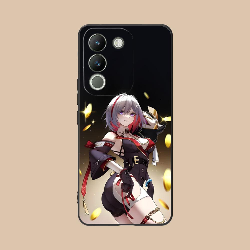 HSR Topaz Matte TPU Mobile Phone Case for VIVO Y77 76 75 74 73 72 58 56 55 51 50 38 36 Y19 Y18 Y03 Y01 5G Colorful Cover