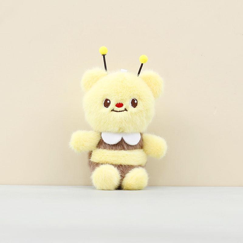 Sweet Bumblebee Bear Stuffed Animal Charm Made Of Soft Pp Cotton For Gifts Kids