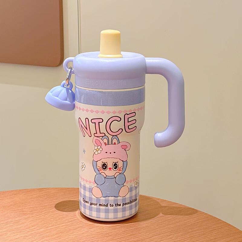 

OLOEY 316 Stainless Steel Insulated Tumbler with Handle and Straw