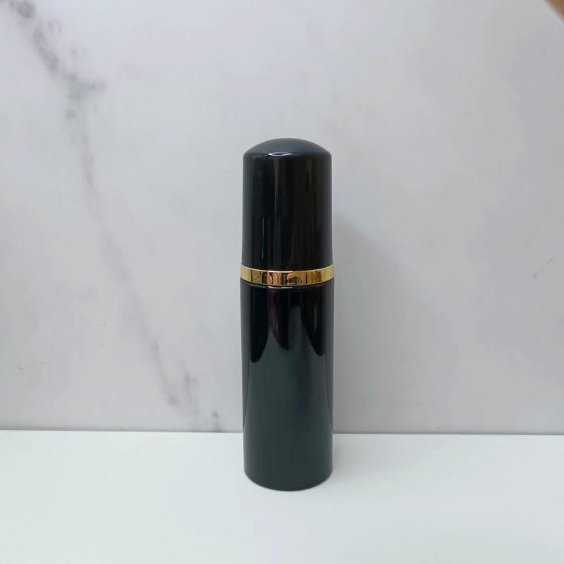 30ml Black Press-Type PET Foaming Facial Cleanser & 60ml Mousse Dispensing Bottle