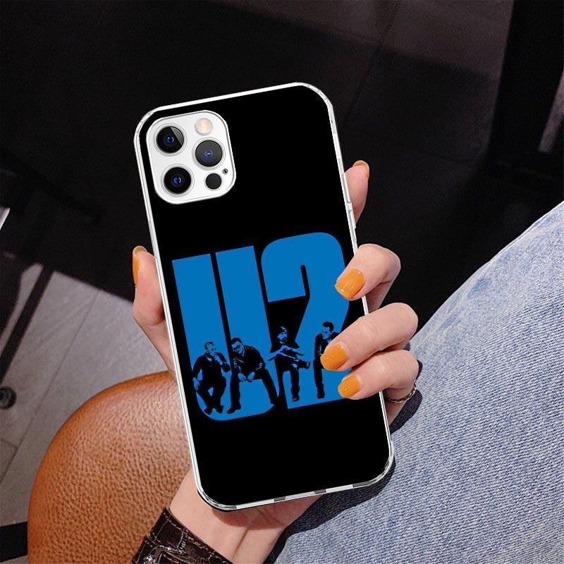 Band U-U2 Rock Phone Case For iPhone 13 12 Mini 11 Pro Max XS XR X SE 7 8 Plus 5S 5 6S 6 Gift Print Cover Fundas