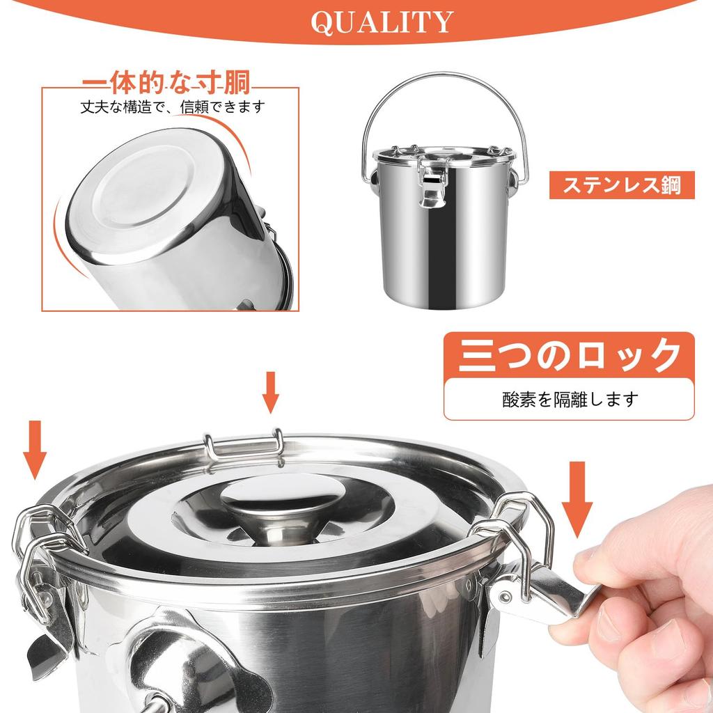 ANZOBEN Stainless Steel Fire Extinguisher [2-Way Fire Extinguishing Method & Instant Fire Extinguishing] BBQ Fire Extinguisher, Bonfire, Firewood, Cha