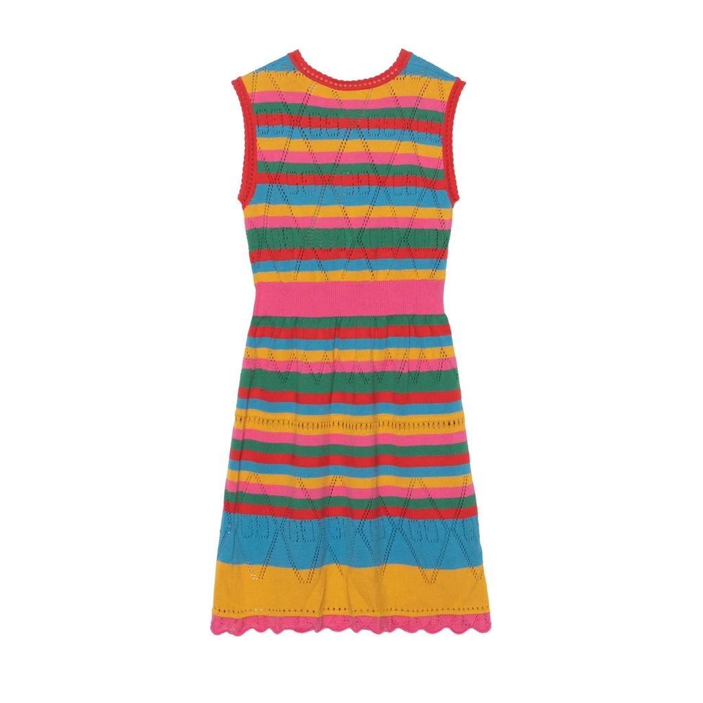 GUCCI Dress SS22 Multicolor Kids' (Unisex) Dresses 676800 XKB7E 5152