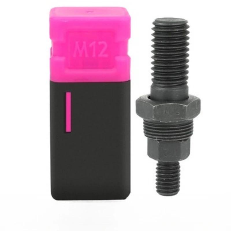 

M3 M4 M6 M8 M10 M12 Mandrel Riveter Machine Threaded Mandrel Rivet Nut Adapter Pull Rod Riveter Riveting Heads Rivnut Tool 11 inch