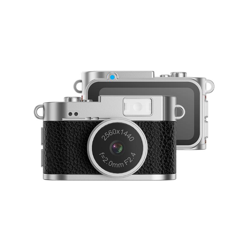S160 Mini Digital Camera 2K HD Video Recording 1.47 Inch HD Screen Portable Small Cam for Holiday Family Party Shooting